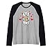 Kawaii West Highland White Terrier Cane Peluche Cuore Westie Maglia con Maniche Raglan