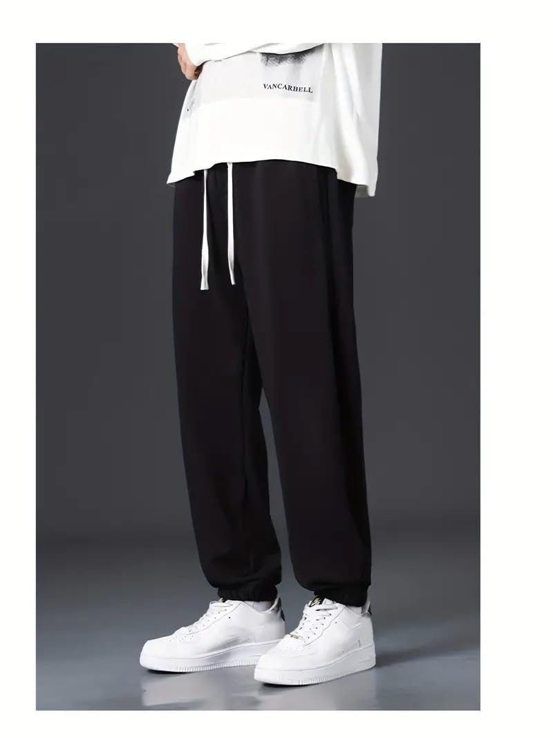 dockstreet Men's Alley Cool Backdoor Series Men's Casual Sweatpants Baggy Jogger Pants ||Drawstring Joggers || 100% Pure Cotton || Breathable Airy for All Seasons-picture-20