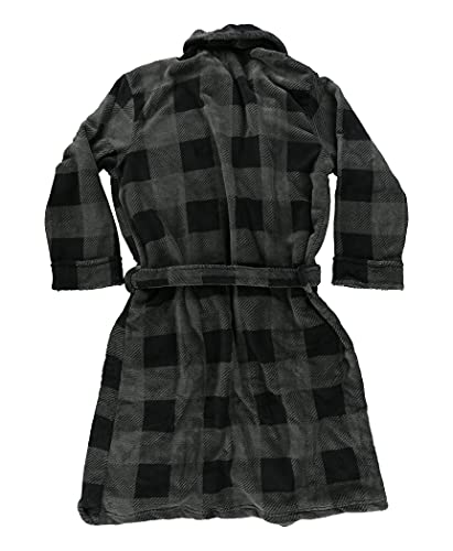 Lazy One Ultra-Cozy Plaid Bathrobes for Men3