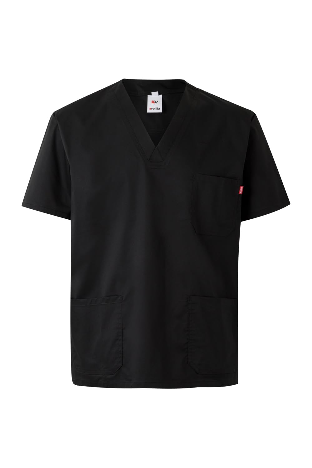 Velilla Camisa Turquesa Manga Corta Cuello Americano Formal Hombre Alpha EU 18.5 Regular
