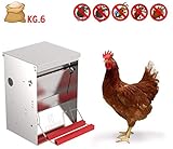 Comedero tolva para aves apertura mecánica Safeed 6k