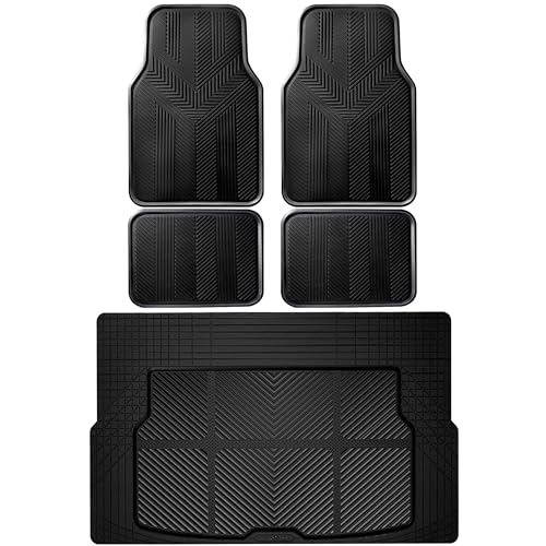 CAR PASS Universal Car Floor Mats & Cargo Liner Full