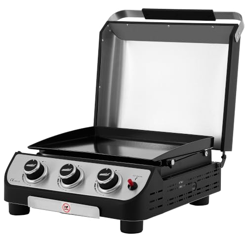 Royal Gourmet Gasgrill 3 Brenner Plancha...