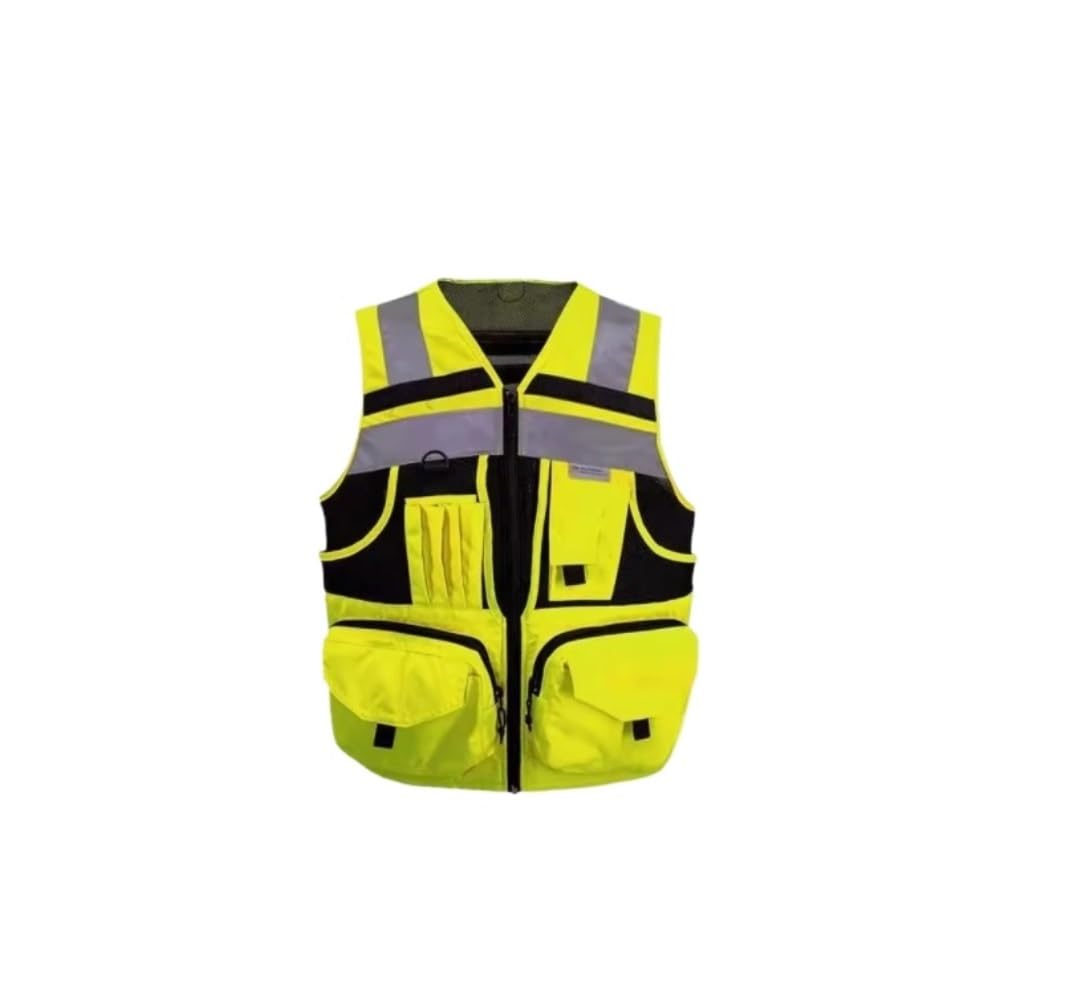 Chaleco De Seguridad Chaleco Reflectante Tráfico del Sitio De Construcción Ropa Reflectante Chaleco De Ciclismo Reflectantes Chaleco De Trabajo
