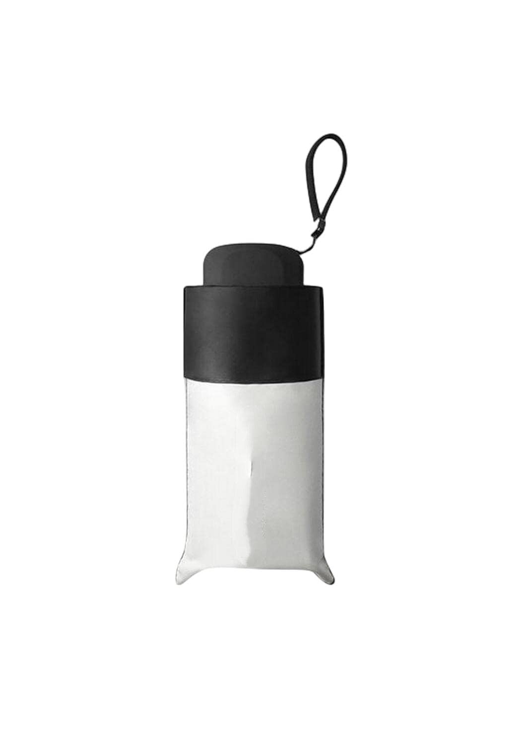 Mini Ombrello Mini Compatto Ombrello da Viaggio per Pioggia con Manico Piatto - Ombrello da Sole Portatile Anti -UV da 6,7 Pollici