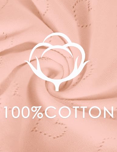 BOBOYOYO Girls Cardigan 100% Cotton Kids Heart Cardigan Sweater Valentines | Long Sleeve Girl Soft Knit Cardigan Button up Sweater for 3-12 Years — view 6