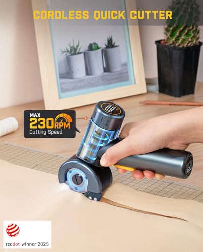 Fanttik C8 Nano 3.7V Cordless Electric Scissors with LED Display & Fanttik M10 ACE Cordless Angle Grinder Brushless
