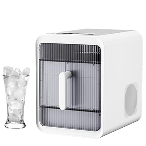 Máquina de hielo clara para cubos frescos, 12 cubos en 10 min miniatura 1