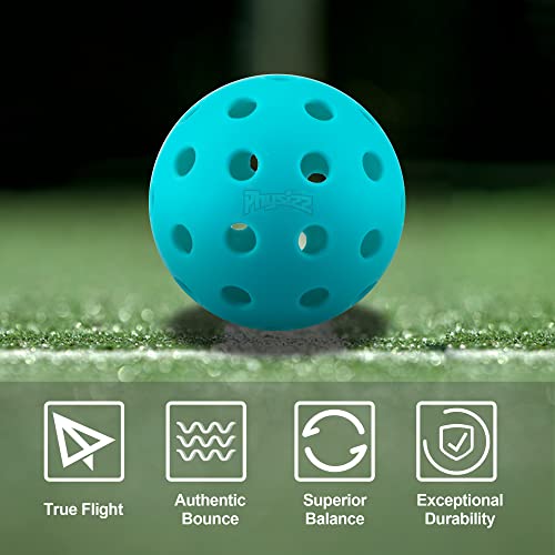 Physizz Pickleballs Pickleball Balls | Outdoor Or Indoor Pickle Ball Set | Usapa Approve Pickleball (12 Blue Outdoor Balls) #TOP3