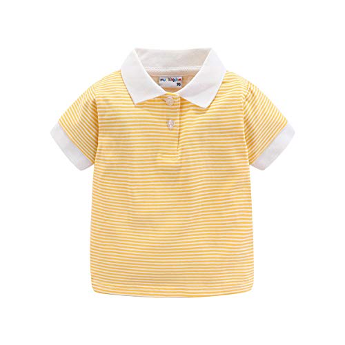 Image of Mud Kingdom Boys Polo Shirt Short Sleeve School Uniform Pique Polo Summer