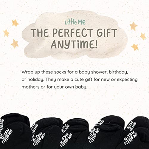 Image of Little Me 20-Pack Newborn Baby Infant & Toddler Unisex Socks, For Baby Girl or Boy, 0-12 & 12-24 Months, Assorted Size Pack