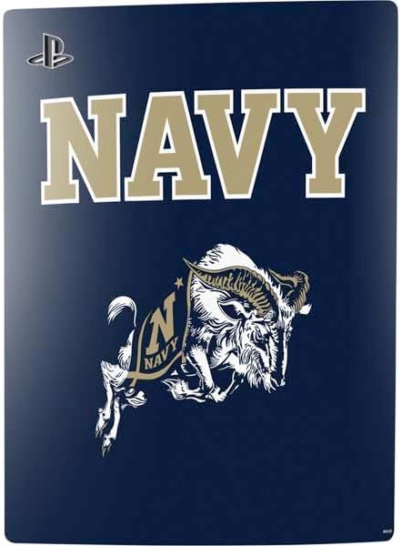 Skinit Decal Gaming Skin Compatible with PS5 Digital Edition Console - Officially Licensed United States Naval Academy Navy Logo Design Blue - USNAVL01 image 2 of 3 B0BPJSFYGP