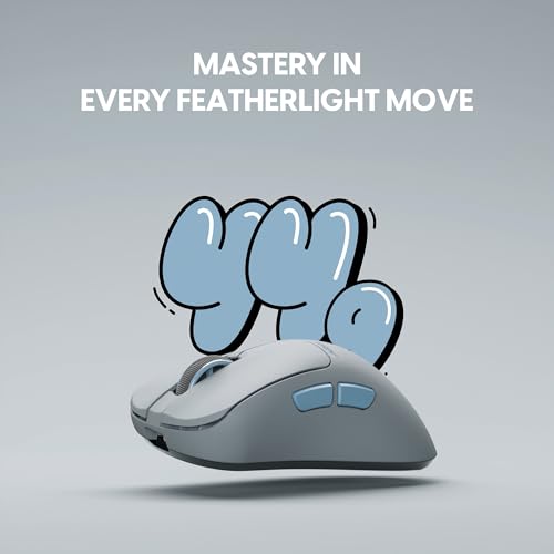 Image of Pulsar Gaming Gears Xlite Crazylight Wireless Gaming Mouse, Ultra Lightweight 1.55 oz (44g), Optical Switch, 32000 DPI, 750 IPS, XS-1 Sensor, 8k Compatible (Medium, Wildscape Rock)