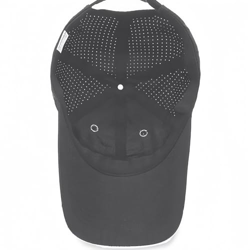 Image of Quick Dry Fit Baseball Cap - Water Repellent Sun Hat for Fishing, Running, Hiking, Golf, Surfing, Sailing, Boating