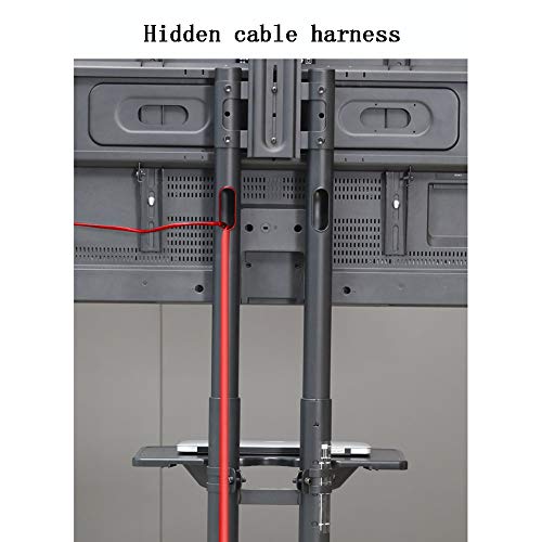 Soporte de Piso para TV con Estante de Vidrio para Pantallas 32-65" miniatura 7