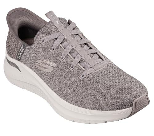 Image of Skechers Mens Slip-ins: Arch Fit 2.0 - Look Ahead Knit Lace Up Slip on Sneakers
