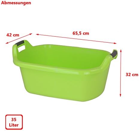 Curver Laundry Basket 35 65,5x42x32 cm Lime Wash Bowl Laundry Basket Laundry Room Laundry