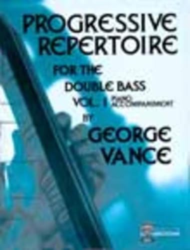 O5426 - Progressive Repertoire for the Double Bass: Piano Accompaniment, Vol. 1
