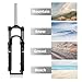 KANGXYSQ Mountain Bike Suspension Fork 26” Travel 100mm Spring Fork 1-1/8