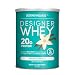 Designer Whey Premium Natural 100% Whey Protein, French Vanilla, 12 Ounce