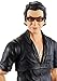 Mattel Jurassic World Amber Collection Dr. Ian Malcolm 6.5-inch Collectible Action Figure with Display Stand, Extra Pair of Swappable Hands, Flare and Water Cup Accessories; For Ages 4 and Up