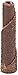 Merit Abrasive Cartridge Roll, Aluminum Oxide, 1/8" Arbor, Roll 1/4" Diameter x 1-1/2" Length, Grit 80 (Pack of 100)