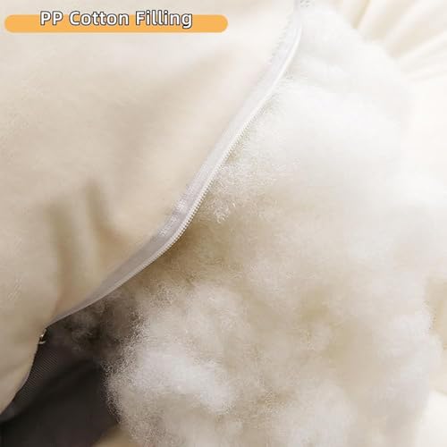 Kopfteilkissen, Weiches Rückenkissen Im Prinzessinnen-Stil mit Krone Zum Sitzen Im Bett, Langes Kissen fürs Bett, Lesekissen, Kissenrückenlehne,1,90 * 50cm