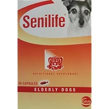 SEGMINISMART CEVA Animal Health D59010B Senilife Nutritional Supplement for Elderly Dogs- 30 capsules/ box