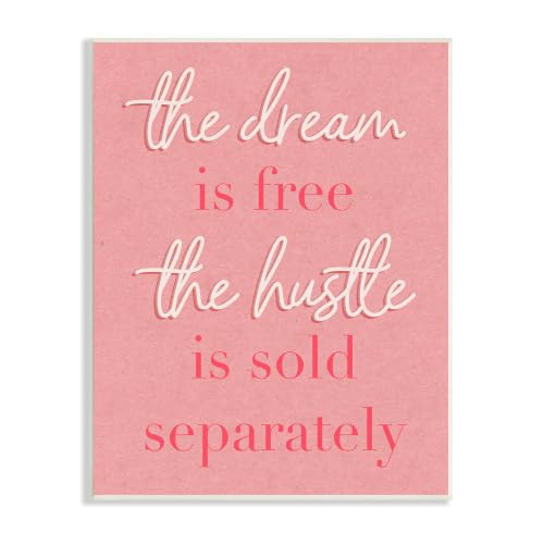 Stupell Industries 'The Dream Is Free Girl Power'| Wall Plaque Art