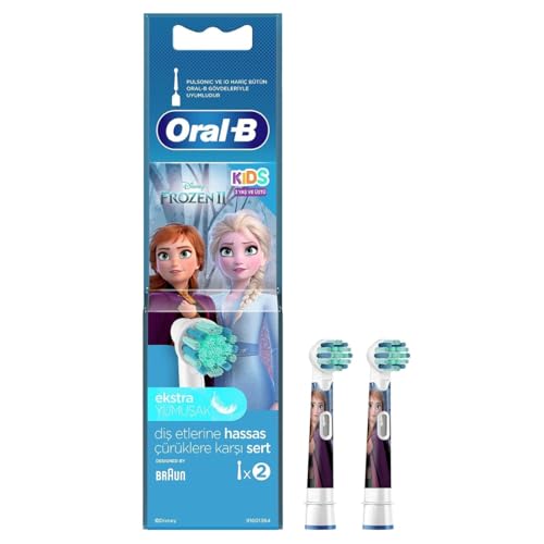 Oral B ORIGINAL Kids Rechargeable Electric Toothbrush Soft Replac...