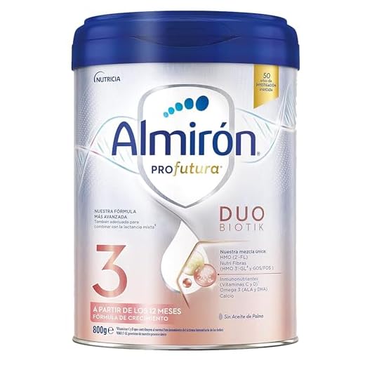 Almirón Profutura 3, Leche en Polvo de Crecimiento, Nuestra Fórmula 3 Mas Avanzada, con Vitaminas C y D, Ayuda al Sistema Inmunitario, Apta para la Lactancia Mixta, Leche Bebé Desde 12 Meses, 800g