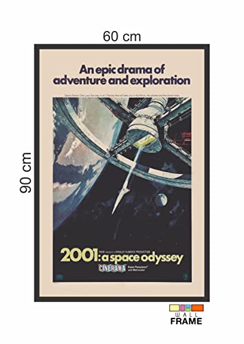 Quadro Pôster Filme 2001 Uma Odisséia no Espaço M2 60x90