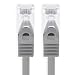Produktbild 1aTTack.de 10m - grau - 1 Stück Cat7 Netzwerkkabel SFTP Patchkabel Lankabel Rohkabel 10GB/s - 500 MHz konfektioniert mit 2 RJ45 Stecker Cat 6a