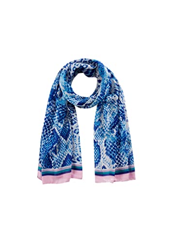 CODELLO Damen Nachhaltiger Schlangen-Schal mit Leo-Akzenten