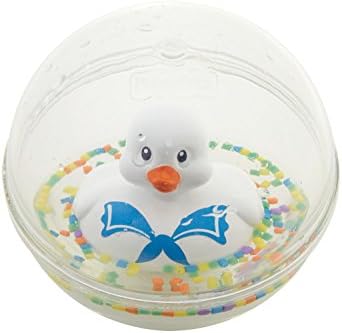 Fisher-Price DRD81 Watermates Duck Ball, New-Born, Baby and Toddler White Bath Toys
