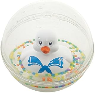 Fisher-Price DRD81 Watermates Duck Ball, New-Born, Baby and Toddler White Bath Toys