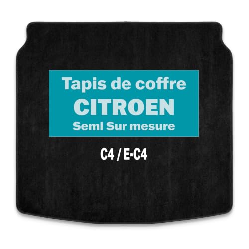 Tapis de coffre Citroën C4 imperméable idéal pour transport d'animaux