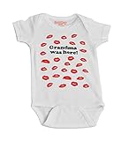 Sara Kety Baby Romper Bodysuit Grandma was Here Newborn Boys and Girls