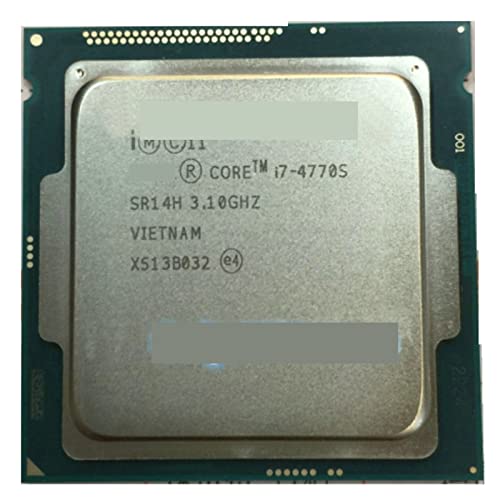 I7 4770S CPU résout les blocages de votre ordinateur de bureau d'occasion