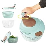 Gen&eacute;rico Gro&szlig;es Salatschleuder, doppellagiger K&uuml;chenbeh&auml;lter, Trockner, Salatschleuder, zum Kochen, Servieren, Aufbewahrung, Haus, Gewerbe, Party, Meeting