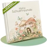 lila liebt dich® Freundebuch Schule Mädchen Feen | für 30 Kinder & 6 Lehrer