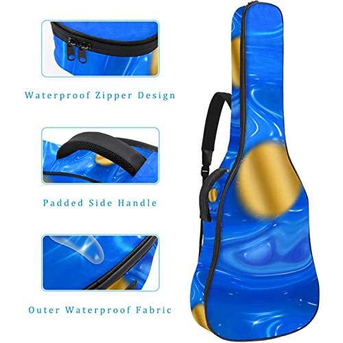 Housse pour guitare acoustique – Motif animaux – Silhouette de nuit – Rembourrage épais – 1 cm – Étanche – 40 – 41 – 42… - Les Beatles, Paul McCartney, John Lennon, RIngo Starr, George Harrison Housse pour guitare acoustique - Motif animaux - Silhouette de nuit - Rembourrage épais - 1 cm - Étanche - 40 - 41 - 42… – Image 5