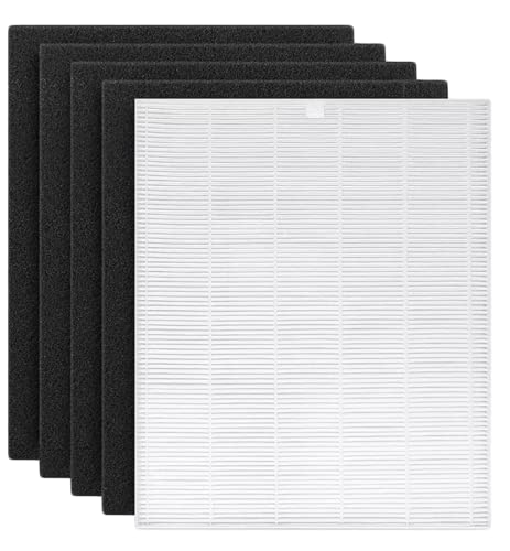Nispira EL024 True HEPA Carbon Filter Replacement Compatible with Electrolux EL500 Series Air Purifier, 1 Pack