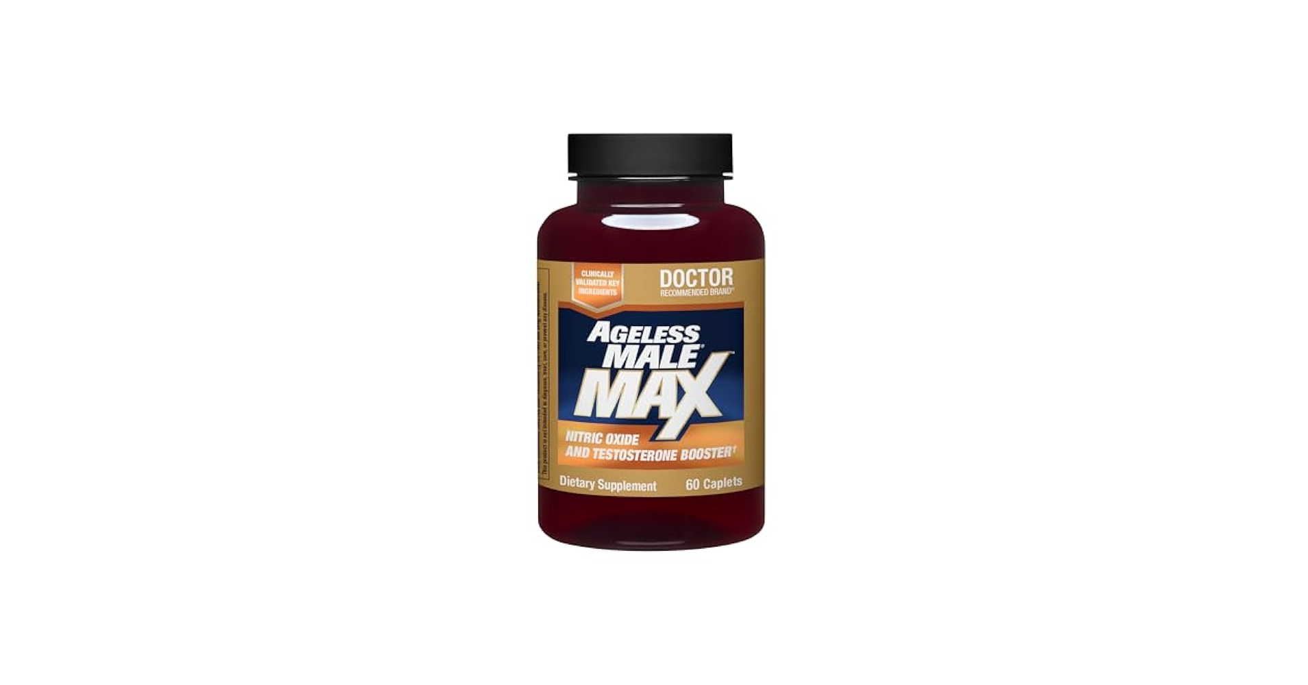 Amazon.com: Ageless 男性Max Total 睾酮補充劑,男性,60 粒