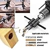 Diheohg Ouvre-Bois Réglable Diamètre de Coupe de Trou de Cercle de Bois 30-300mm Outil de Coupe de Scie Foret Outils de Perçage de Trous #3