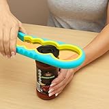 2-Piece Can Opener and Bottle Opener Set – 4-in-1 Manual Openers for Jars, Twist Caps & Tabs – Household Kitchen Gadgets – Bue