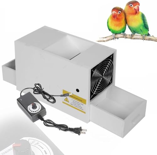 Máquina de limpieza de semillas de aves de alta eficiencia: separador de granos de acero inoxidable con ventilador ajustable de velocidad