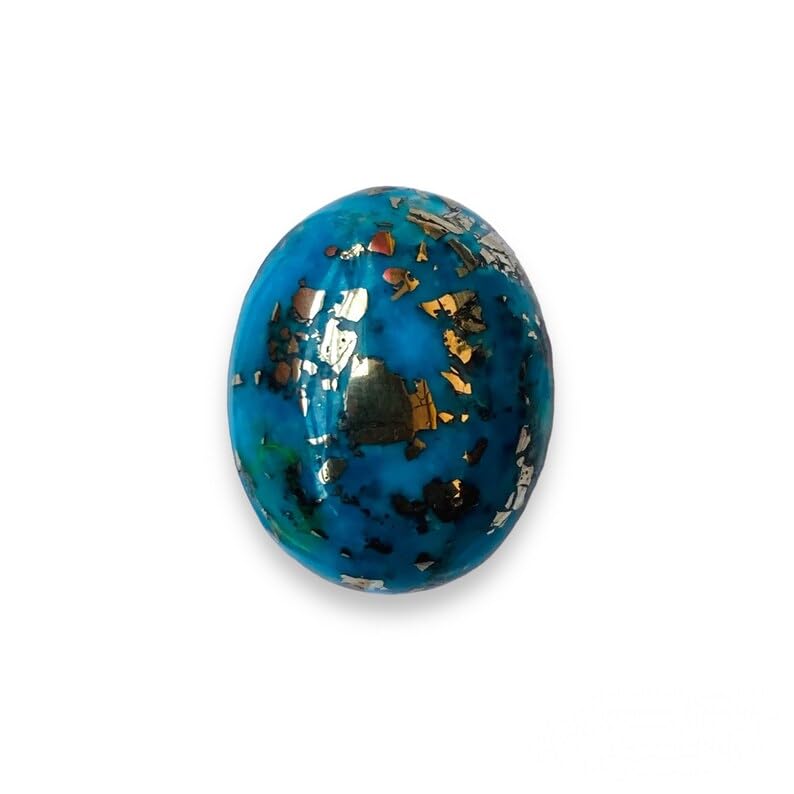IGL Natural Firoza Turquoise Beautiful Pure Lab Certified Irani Firoza Exclusive Double Polished Gemstones for Peace, Protection Name and Fame for Men and Women 8.47 Carat (B0DF5DTH1N) Amazon Price History, Amazon Price Tracker