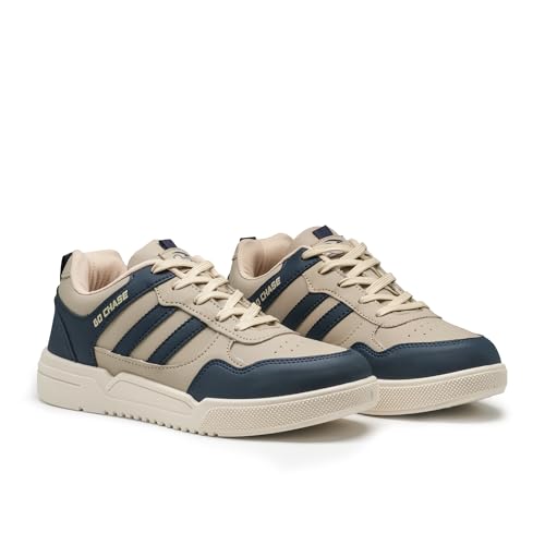 Image of ASIAN Men CRUZER-01 Stylish Casual Mid Top Sneakers and Trendy Shoes with Laces for Men & Boys | Perfect for Wearing to Outings, and Comfortable All-Day Use, Stylish and Durable