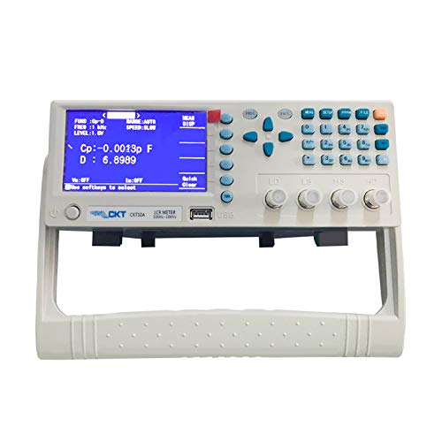 CKT10A Digital LCR Meter with Frequency 100Hz,120Hz,1KHz,10KHz